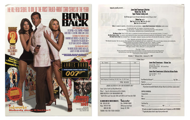 2014 James Bond  Archives base set 99 cards PROMO  P1 .+wraper 