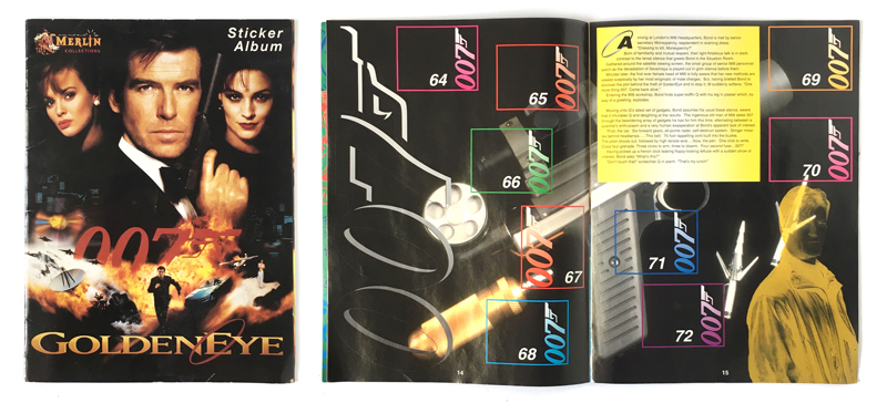 1995 James Bond 007 Goldeneye Trading Card Basic Set of 90 cards KATC-029 